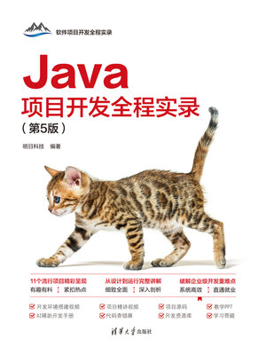 cover image of Java项目开发全程实录